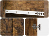 Sideboard Smoked Oak 66 x 34.5 x 90 cm Engineered Wood 895090