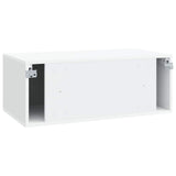 Wall-Mounted TV Cabinet White 78.5 x 41 x 30 cm Engineered Wood 898685