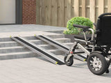 Ramp for Wheelchair 270 kg 2 pcs Black 183 x 19 x 5.6 cm 42021092