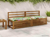 2-Piece Bench Cushions SOEST 100% Polyester Multicolour 949407