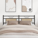 Replace Headboard Sonoma Oak 180 cm Engineered Wood and Steel 4106828
