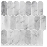 Decorative Stickers 20 pcs Grey Marble 30 x 30 x 0.8 cm 42021288