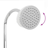 Solar Shower with Shower Head PVC, ABS, Zinc Alloy Black 42039808