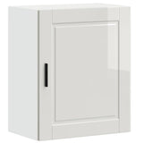 Kitchen Wall Cabinets 2 pcs Porto High Gloss White Engineered Wood 854042