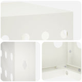Air Conditioner Cover White 100 x 50 x 70 cm Steel 8014130
