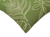 Cushion Cover 12 pcs HEERLEN Leaf Design 40 x 80 cm Polyester 910038