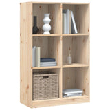 Bookcase 70x33x110 cm Solid Wood Pine 836141