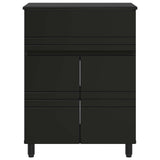 Bathroom Vanity Unit Black 60 x 35 x 80 cm Engineered Wood 889416