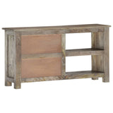 TV Cabinet 100x30x55 cm Solid Mango Wood 286385