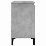 Sink Cabinet Concrete Grey 65x33x60 cm Engineered Wood 857122