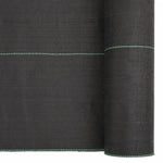 ZNTS Weed Membrane Black 2x25 m PP 4005229