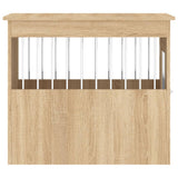 Dog Crate Furniture Sonoma Oak 55x75x65 cm Engineered Wood 838318