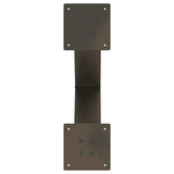 Coffee Table Legs X-Shaped 2 pcs Natural Steel 50x cm Steel 4012959
