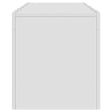 TV Cabinet with LED Lights High Gloss White 120x35x40 cm 804352