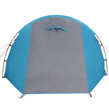 Camping Tent Tunnel 4-Person Blue Waterproof 94398