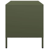 TV Cabinet Olive Green 68x39x43.5 cm Cold-rolled Steel 851236