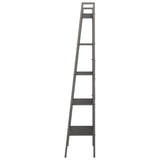 5-Tier Standing Shelf Black 56x35x174 cm 336369