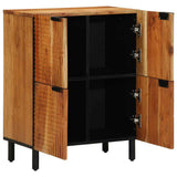 Sideboard with Shelf Brown 60 x 33 x 75 cm Solid Mango Wood 4017782