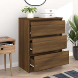 815512 Sideboard Brown Oak 60x35x76 cm Engineered Wood