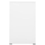 ZNTS Filing Cabinet White 46x62x102.5 cm Steel 336274