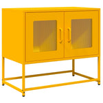 ZNTS TV Cabinet Mustard Yellow 68x39x60.5 cm Cold-rolled Steel 853335