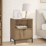 Bedside Cabinet Artisan oak 49 x 36 x 61 cm Engineered wood 883492