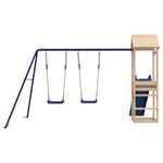 ZNTS Outdoor Playset Solid Wood Pine 3155858