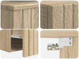 Bathroom Furniture Set 2 pcs Sonoma Oak 33 x 34.5 x 100 cm 3406135