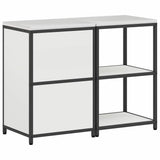 Kitchen Storage Set HATTEM 2 pcs White Cold-rolled Steel 3392688