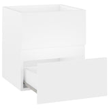 Sink Cabinet With Basin White Engineered wood and ceramic Small 3071621