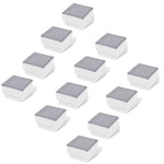 LED Inground Lights 12 pcs 100x100x68 mm 272494