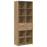 Bookcase Artisan oak 30 x 42.4 x 185.2 cm 3446619