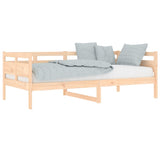 ZNTS Day Bed without Mattress Solid Wood Pine 90x190 cm Single 820307