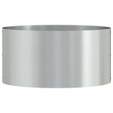 Planter Ring 5 pcs Silver 40 x 40 x 20 cm Galvanised Steel 873617
