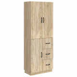 Cabinet Set 2 pcs Sonoma Oak Engineered Wood 3416819