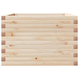 Garden Planter 70x70x45.5 cm Solid Wood Pine 847253