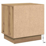 Bedside Cabinet 2 pcs Artisan Oak 44 x 34.5 x 45 cm 869577