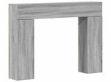 Fireplace Surround Grey Sonoma 102 x 18 x 100.5 cm 8006603