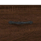 TV Cabinet Brown Oak 102x36x50 cm Engineered Wood 829035