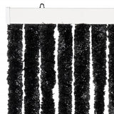 Fly Curtain Anthracite 100x230 cm Chenille 377382