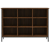 Shoe Cabinet Brown Oak 100x35x70 cm Engineered Wood 831847