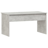 Coffee Table Concrete Grey 102x50.5x52.5 cm Engineered Wood 809633