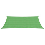 ZNTS Sunshade Sail 160 g/m² Light Green 4x7 m HDPE 311300