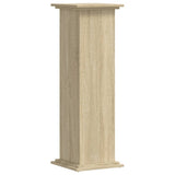 Plant Stand Sonoma Oak 33x33x100 cm Engineered Wood 852980