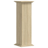 ZNTS Plant Stand Sonoma Oak 33x33x100 cm Engineered Wood 852980