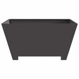 Fire Pit Black 80 x 80 x 40 cm Steel 858968