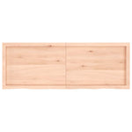 Table Top 140x50x cm Untreated Solid Wood Oak 3156316