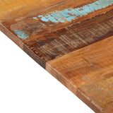 Rectangular Table Top 60x100 cm 25-27 mm Solid Reclaimed Wood 286056