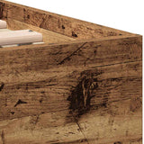 Bed Frame Old Wood 203 x 95 x 70 cm Engineered Wood 874112
