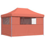 Party Tent Folding Terracotta 279 x 410 x 315 cm Oxford Fabric 42023604